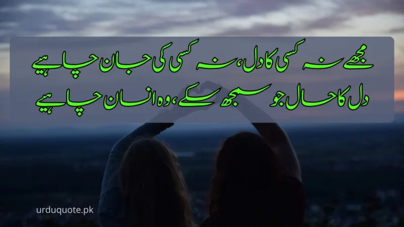 Friendship Poetry in Urdu