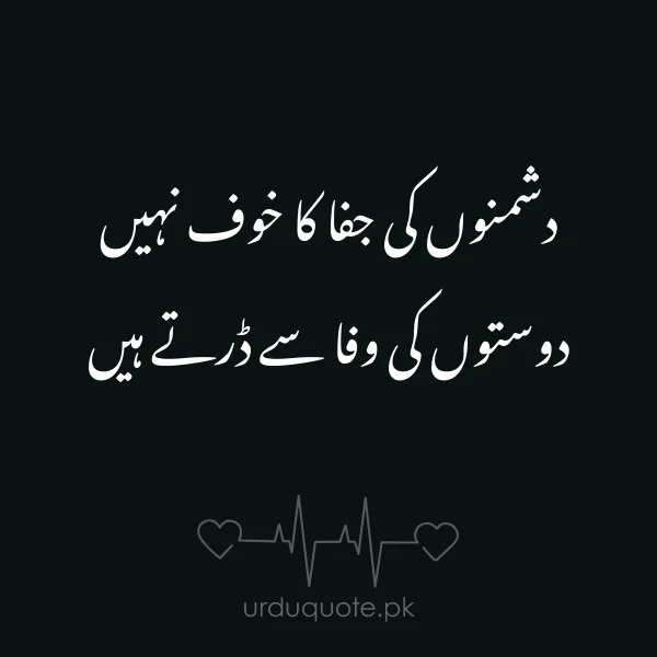 wafa poetry on friendship