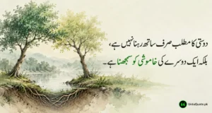 Read more about the article Best Friend Quotes in Urdu: Heartfelt Words for True Bonds