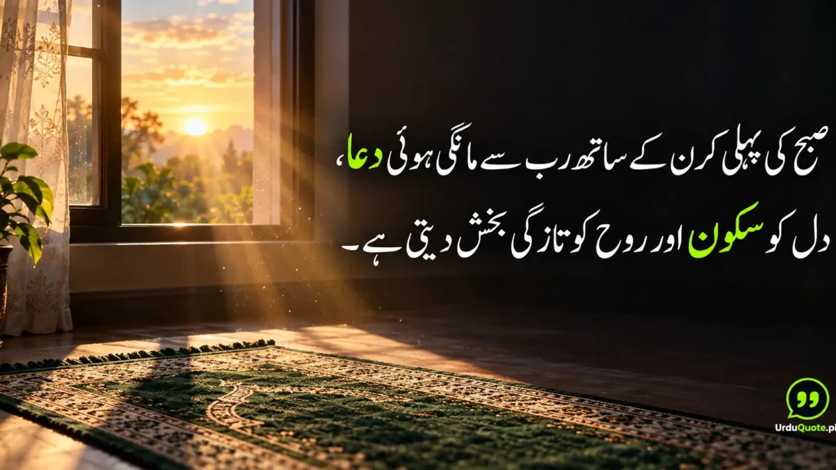 Heart-Touching Dua Quotes in Urdu for Every Walk of Life