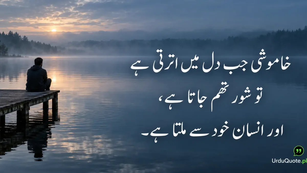 Peace Quotes in Urdu: Finding Calm and Sukoon in Daily Life