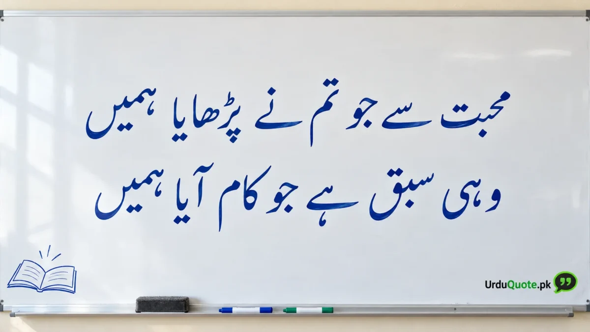 Heartfelt Teacher Day Poetry in Urdu for Your Mentor
