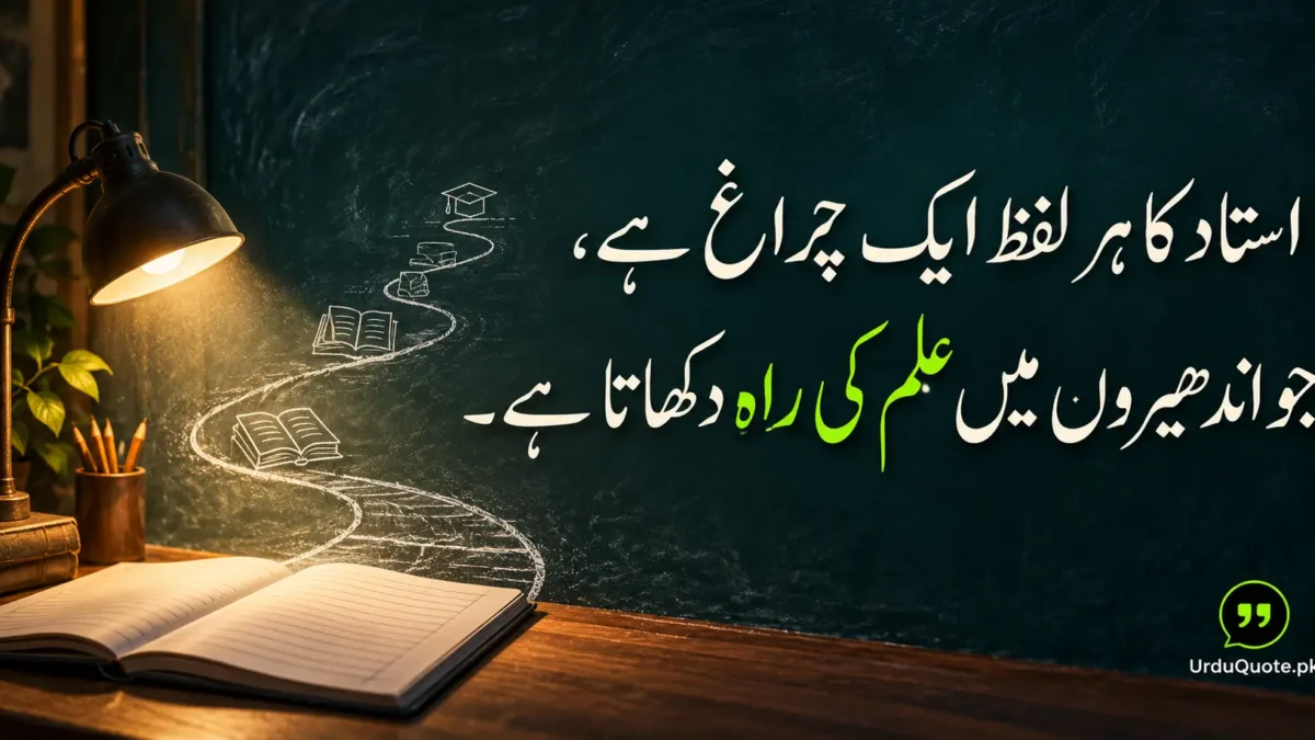 Heart Touching Teachers Day Quotes in Urdu
